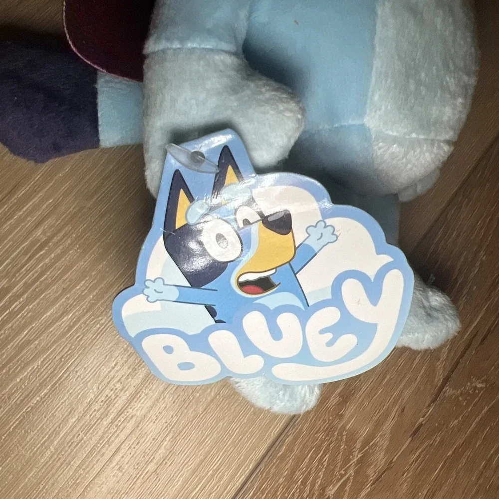 Princess Bluey Plush Blue Heeler Dog Crown Cape 2021 Disney Junior‎ Stuffed 8